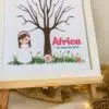 MPC 02 - 0101 VICHY ROSA ARBOL HUELLAS DETALLE ILUSTRACION