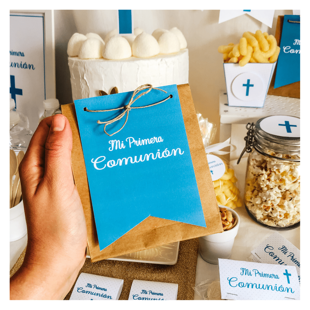 04 BOLSA PARA REGALO INVITADOS CLASICO AZUL