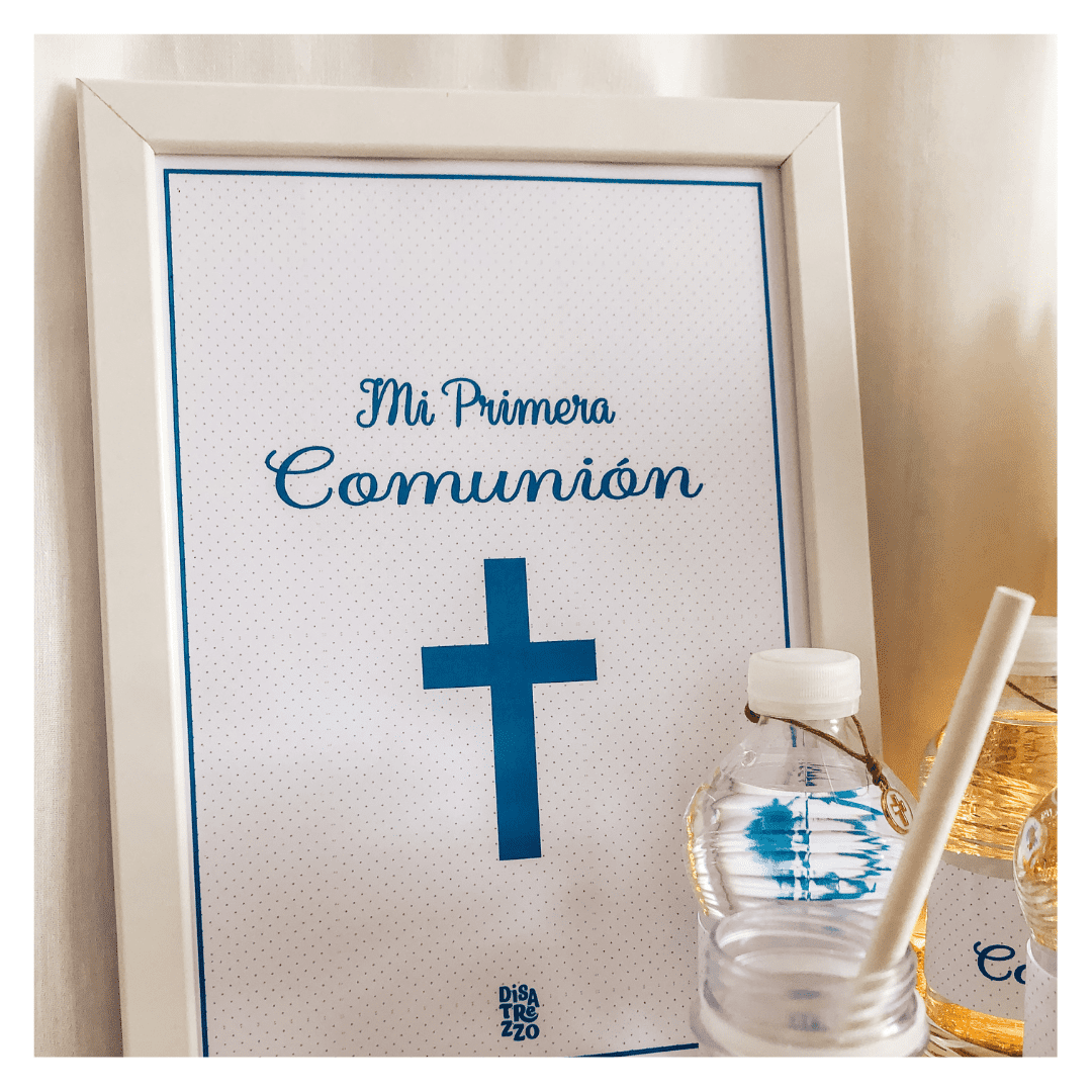 15 LAMINA DECORATIVA A4 CLASICO AZUL
