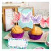 16 TOPPERS CUPCAKE MARIPOSAS
