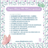 17 QUE CONTINE CAJA DECO MARIPOSAS